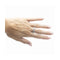 Bague 55 Alliance - Bague en or blanc 18 kt et diamants 58 Facettes UKD362766RR