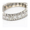 Bague 55 Alliance - Bague en or blanc 18 kt et diamants 58 Facettes UKD362766RR