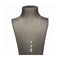 Collier BLUE SEA - Collier en or jaune 18 kt avec topaze, aigues-marines et émeraudes 58 Facettes UKD362785JE