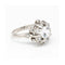 Bague Roseton - Bague en or blanc 18 kt avec diamants et béryl 58 Facettes UKD362790RR