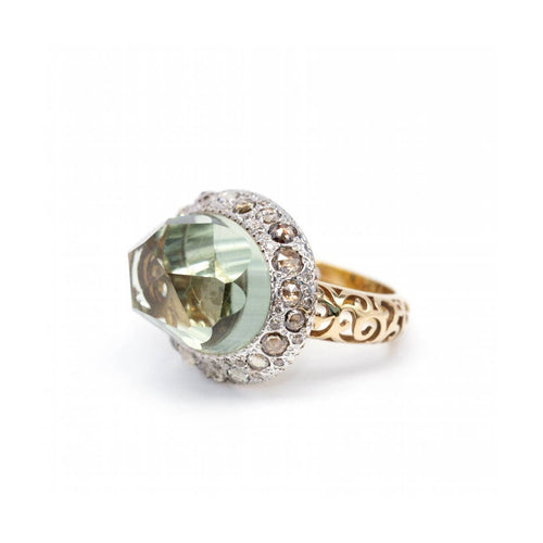 Bague Pomellato Tango - Bague en or bicolore 18 ct avec diamants 58 Facettes UKD362795SO