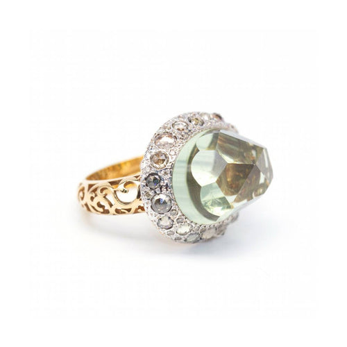 Bague Pomellato Tango - Bague en or bicolore 18 ct avec diamants 58 Facettes UKD362795SO