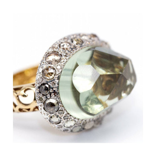Bague Pomellato Tango - Bague en or bicolore 18 ct avec diamants 58 Facettes UKD362795SO
