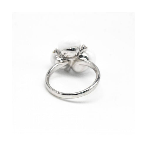 Bague Pomellato Capri - Bague en or blanc 18 kt et diamants 58 Facettes UKD362796SO