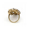 Bague 51 Bague isabelline - Bague en or jaune et or blanc 18 kt et diamants 58 Facettes UKD362805SO