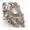Bague 51 Bague isabelline - Bague en or jaune et or blanc 18 kt et diamants 58 Facettes UKD362805SO