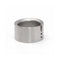 Bague Niessing Abakus - Bague en acier sablé, largeur 9 mm 58 Facettes UKD362812SO