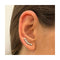 Boucles d'oreilles Boucle d’oreille grimpeuse - Or blanc 18 ct et diamants 0,45 ct 58 Facettes UKD363092CG