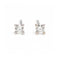 Boucles d'oreilles Boucles d’oreilles dormeuses - Or blanc 18 kt et diamants 0,30 ct 58 Facettes UKD363094CG