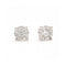 Boucles d'oreilles Boucles d’oreilles roseton - Or blanc 18 kt et diamants 0,54 ct 58 Facettes UKD363095CG