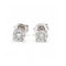 Boucles d'oreilles Boucles d’oreilles roseton - Or blanc 18 kt et diamants 0,54 ct 58 Facettes UKD363095CG