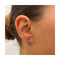 Boucles d'oreilles Boucles d’oreilles créoles - Or blanc 18K et saphirs naturels 58 Facettes UKD363098CG