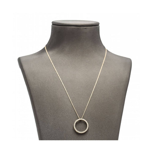 Collier Circle of Life - Collier en or jaune 18 ct et diamants 58 Facettes UKD363100CG