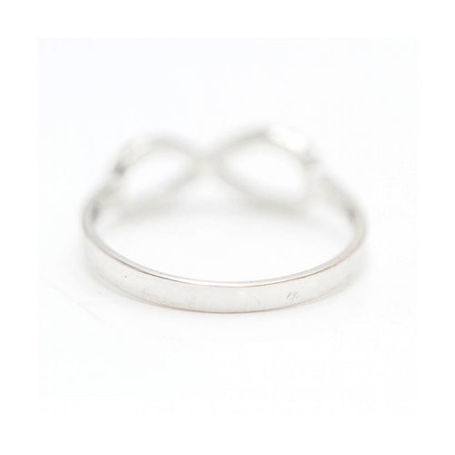 Bague INFINITO - Bague en or blanc 18 kt et diamants 58 Facettes UKD363101CG