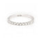 Bague Bague demi-alliance - 11 diamants 0,40 ct en or blanc 18 kt 58 Facettes UKD363102CG