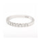 Bague Bague demi-alliance - 11 diamants 0,40 ct en or blanc 18 kt 58 Facettes UKD363102CG