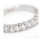 Bague Bague demi-alliance - 7 diamants taille brillant en or blanc 18 ct 58 Facettes UKD363104CG