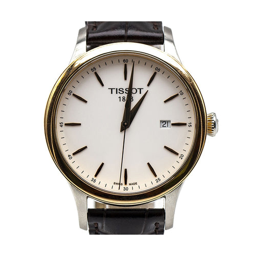 Montre Tissot T-Gold Classic - Montre de homme en acier et or 58 Facettes UKD363116SO