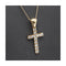 Collier Collier - Pendentif croix en or jaune 18 kt et diamants 0,55 ct 58 Facettes UKD363121CG