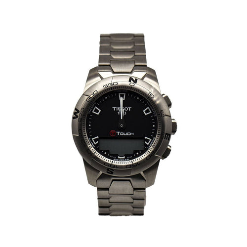 Montre Tissot T-Touch II T047420A - Montre homme en acier 58 Facettes UKD363122SO