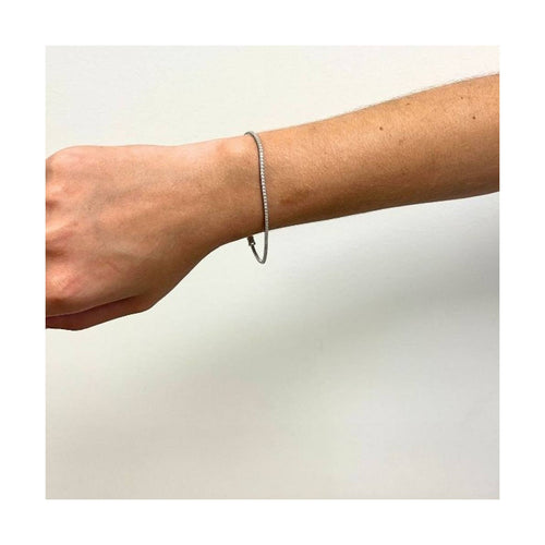 Bracelet Bracelet rivière - Or blanc 18 kt et diamants 0,55 ct 58 Facettes UKD363128CG