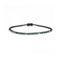 Bracelet Bracelet rivière - Diamants bleus et blancs 3,25 ct en or blanc 18 kt 58 Facettes UKD363133CG