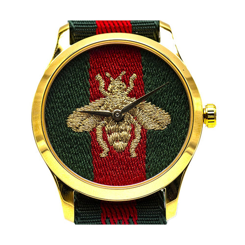 Montre Gucci Timeless - Montre YA126487A acier doré 38 mm 58 Facettes UKD363137SO
