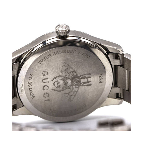 Montre Gucci Timeless Abeille YA1264126 - Montre en acier 38 mm 58 Facettes UKD363138SO