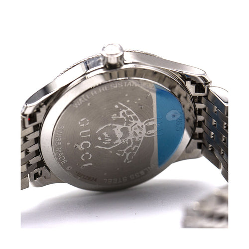 Montre Gucci Timeless - Montre femme en acier, cadran argenté 58 Facettes UKD363141