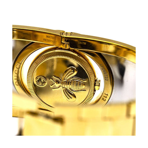Montre Gucci Twirl Bloom Gold YA112443 - Montre femme en acier doré 58 Facettes UKD363143SO