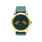 Montre Gucci Timeless YA1264065 - Montre en acier doré, cadran vert 58 Facettes UKD363144SO