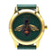 Montre Gucci Timeless YA1264065 - Montre en acier doré, cadran vert 58 Facettes UKD363144SO