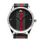Montre Gucci Timeless - Montre YA1264079 en acier, bracelet cuir 58 Facettes UKD363145SO