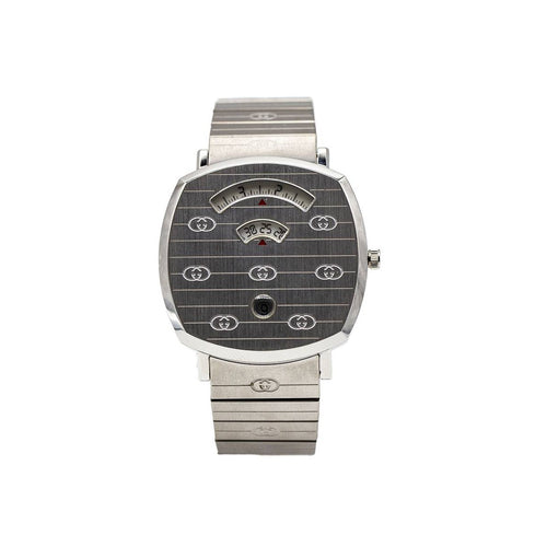 Montre Gucci Grip YA157410 157.3 - Montre homme en acier 58 Facettes UKD363147SO