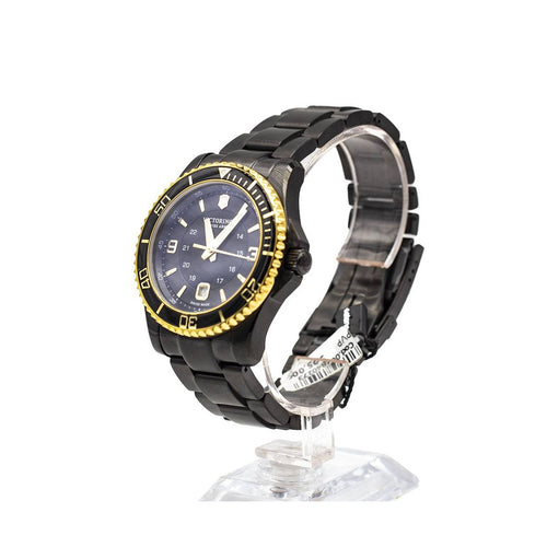 Montre Victorinox - Montre Maverick V241884 en acier noir 43 mm 58 Facettes UKD363151SO