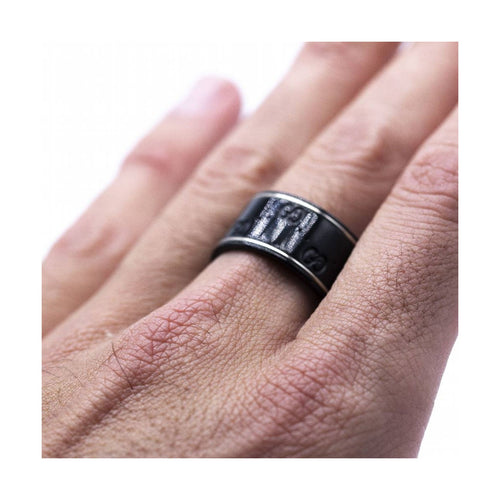 Bague GUCCI Icon - Bague homme en or blanc 18K et céramique noire 58 Facettes UKD363551SO