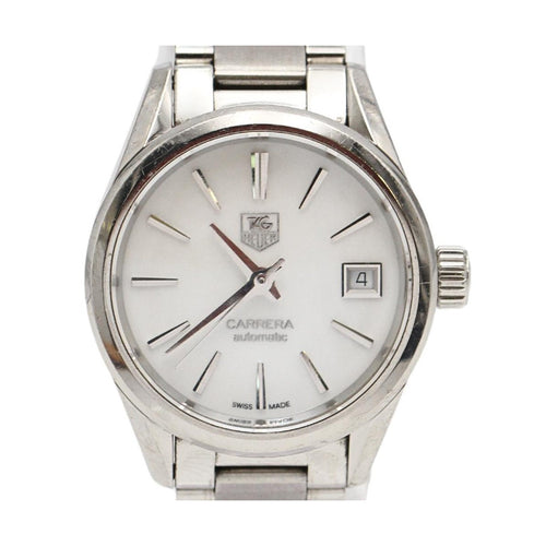 Montre TAG Heuer Carrera Lady WAR2411-0 - Montre automatique acier 28 mm 58 Facettes UKD363676