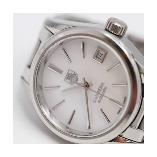 Montre TAG Heuer Carrera Lady WAR2411-0 - Montre automatique acier 28 mm 58 Facettes UKD363676