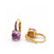Boucles d'oreilles MIMI Milano Happy - Boucles d’oreilles en or rose 18 ct, saphirs et améthyste 58 Facettes UKD363774UZ
