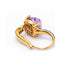 Boucles d'oreilles MIMI Milano Happy - Boucles d’oreilles en or rose 18 ct, saphirs et améthyste 58 Facettes UKD363774UZ