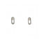 Boucles d'oreilles DETAIL - Boucles d’oreilles en acier 316L avec diamants 0,05 ct 58 Facettes UKD363874SO