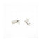 Boucles d'oreilles DETAIL - Boucles d’oreilles en acier 316L avec diamants 0,05 ct 58 Facettes UKD363874SO