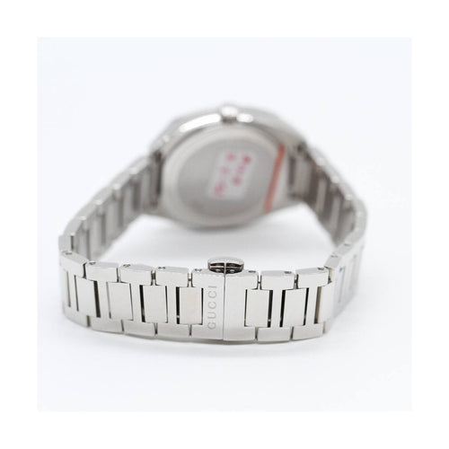 Montre Gucci - Montre YA142504 en acier avec diamants 58 Facettes UKD363882FJ