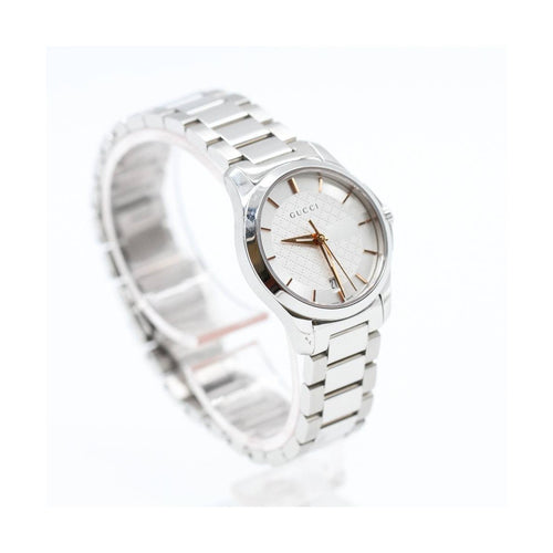 Montre Gucci G-Timeless YA126523 - Montre femme en acier 58 Facettes UKD363885FJ