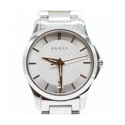 Montre Gucci G-Timeless YA126523 - Montre femme en acier 58 Facettes UKD363885FJ