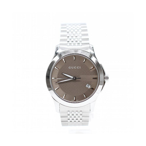 Montre Gucci G-Timeless YA126406 - Montre en acier 38 mm 58 Facettes UKD363888FJ