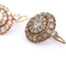 Boucles d'oreilles Boucles d’oreilles - Motif circulaire en or jaune 18 kt et diamants 58 Facettes OR207 '(00069)