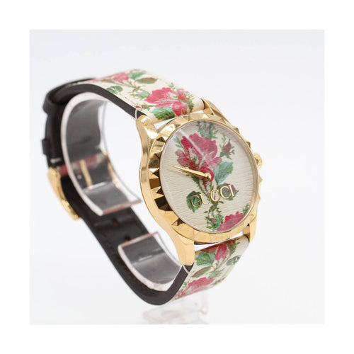 Montre Gucci G-Timeless - Montre à quartz YA1264084 en acier plaqué or jaune 58 Facettes UKD363891FJ