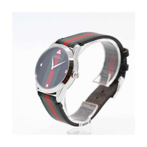 Montre Gucci G-Timeless YA1264079 - Montre à quartz en acier 38 mm 58 Facettes UKD363895FJ