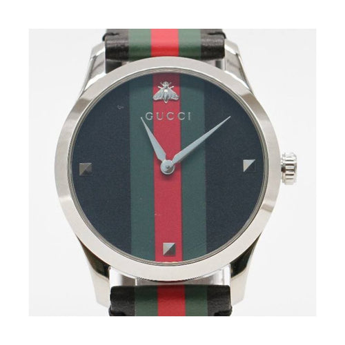 Montre Gucci G-Timeless YA1264079 - Montre à quartz en acier 38 mm 58 Facettes UKD363895FJ